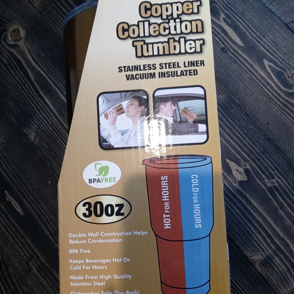Copper Collection TUMBLER - Picture 3 of 3